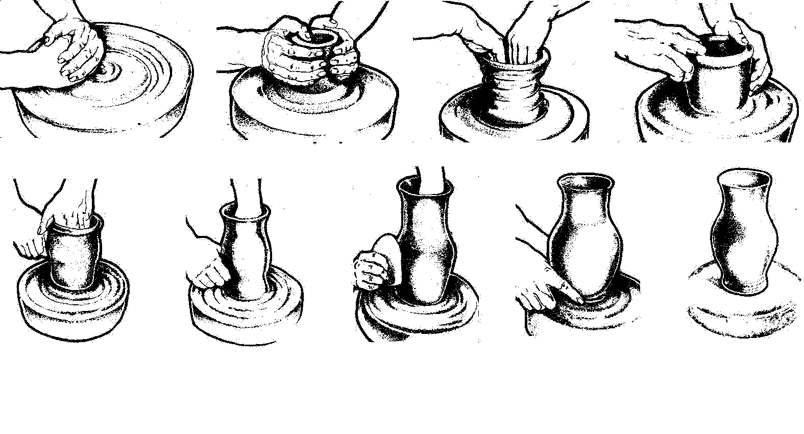 Гончарное дело рисунок